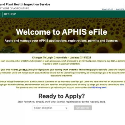 How to Apply Import permit US PPQ587