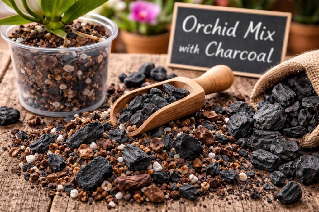 Preparing the Right Growing Medium: Building a Healthy Orchid Mix orchid plant for sale
