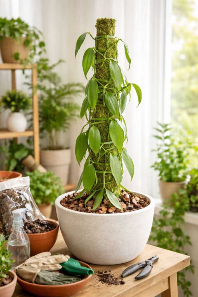 Growing Your Own Vanilla: From Cutting to Kitchen orchid plant for sale