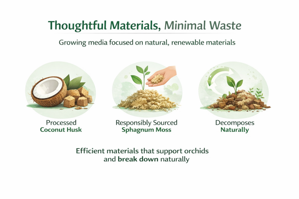 Sustainability Sib Orchid orchid plant for sale